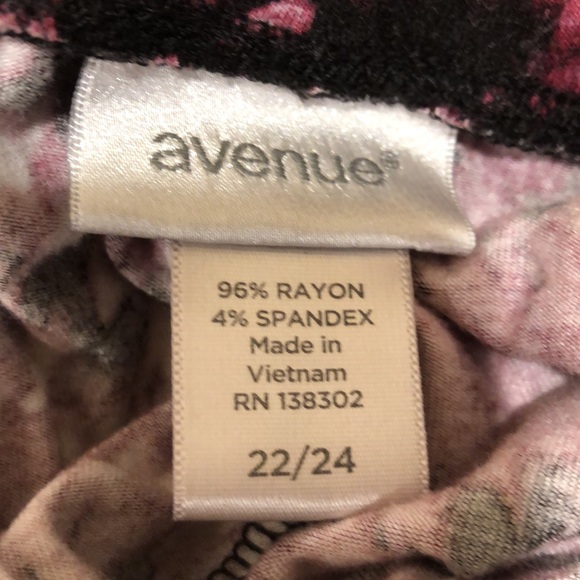 Beautiful Avenue Plus Size Long Skirt - Picture 4 of 4